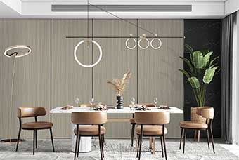 白城轻奢风格-餐厅