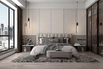 白城现代风格-卧室