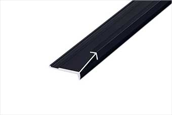 白城航空纤维墙咔铝合金阳角线（哑黑氧化）