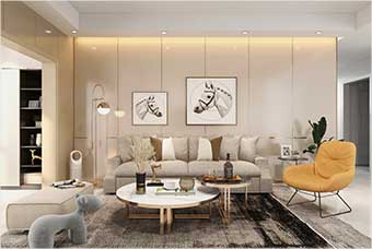 白城客厅空间案例