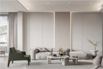 白城客厅空间案例