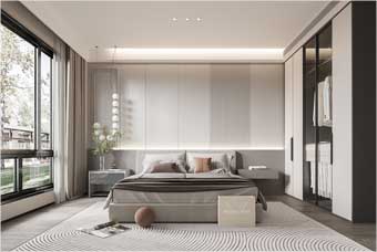 白城卧室空间案例